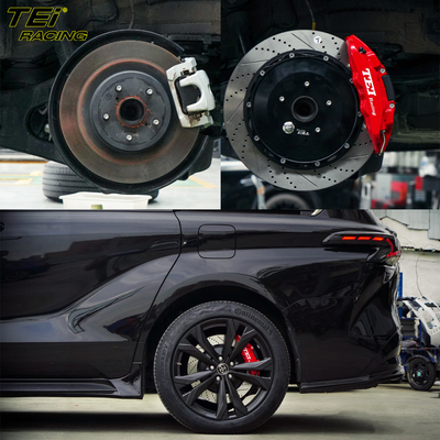 Frente de 6 pistões e traseiro de 4 pistões calibre BBK sistema de freio automático para Toyota Sienna 20 polegadas aro