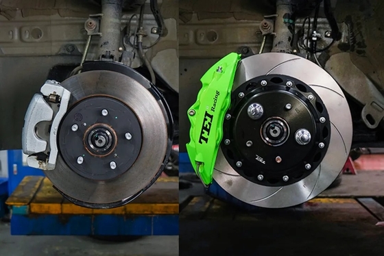 Rotor forjado do jogo 355x28MM do freio do pistão da parte dianteira 4 do compasso de calibre para BMW MINI COOPER F54 F55 F56 F55 F57 F60 2010-2019 18&quot; roda
