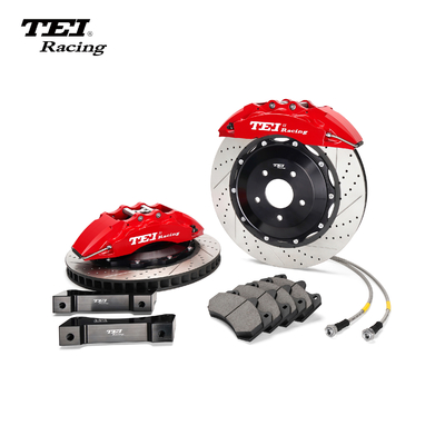 comprar P60ES 6 Calibre de pistão 355*32mm 378*32mm Kit de travagem do rotor Discos perfurados / abertos / perfurados e abertos selecionáveis Fabricação em linha