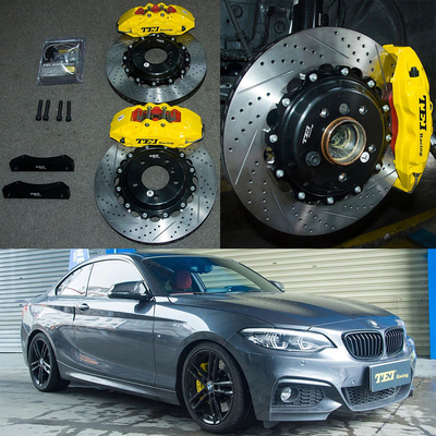 comprar 2 Série F22 BMW Big Brake Kit para 18 polegadas de carro Rim Frente 6 pistão Caliper Kit de travagem Para ajustar sistema de travagem automático Fabricação em linha