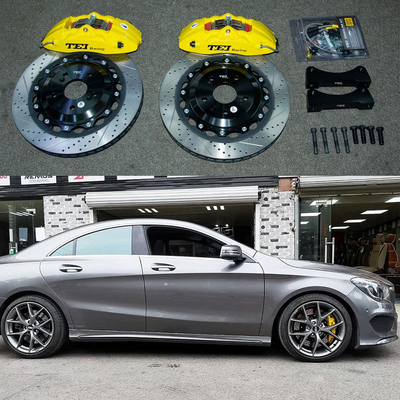 comprar BBK de alto desempenho para Mercedes Benz CLA Classe W117 18 polegadas Automóvel Rim Frente 4 Kit de freios de pistão Sistema de freios automático Fabricação em linha