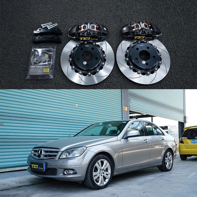 comprar W204 Mercedes Big Brake Kit 17 polegadas Car Rim Frente 4 Kit de travagem de pistão Automático Sistema de travagem Fabricação em linha