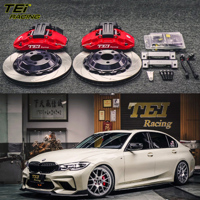 comprar Kit de travagem traseiro grande 4 pistão calibre com rotor 355x28mm sistema de travagem automático BBK para BMW Série 3 G28 19 polegadas carro borda Fabricação em linha