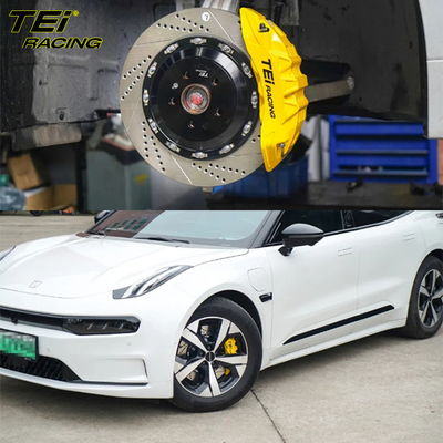 comprar Kit de travagem frontal grande 6 Calibre de pistão com rotor 380x28mm sistema de travagem automático BBK para ZEEKR 19 polegadas carrinho Fabricação em linha