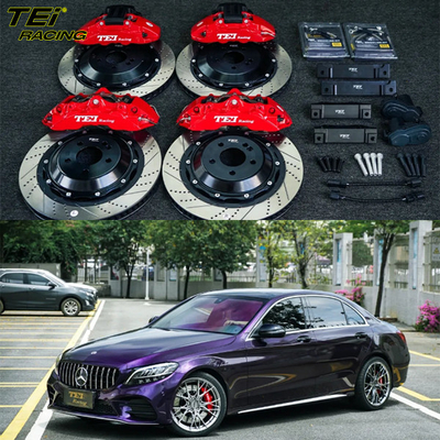 comprar Frente 6 pistão e traseiro 4 pistão calibre BBK sistema de freio automático para Mercedes Benz C260L 19 polegadas aro Fabricação em linha