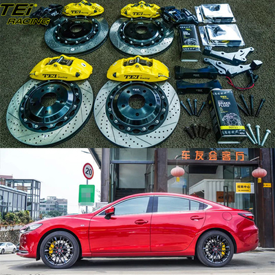 comprar Frente 6 pistão e traseiro 4 pistão Caliper com E-brake Caliper BBK sistema de travagem automática para ATENZA 19 polegadas aro Fabricação em linha