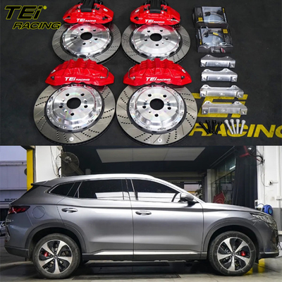 comprar Frente 6 pistão e traseiro 4 pistão calibre BBK sistema de freio automático para BYD Song Plus 19 polegadas borda Fabricação em linha