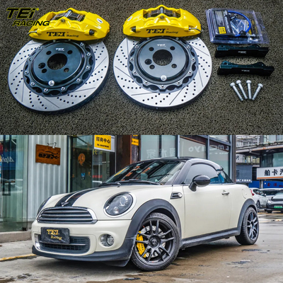comprar Kit de travagem frontal grande 4 pinças de pistão com rotor 330x28mm sistema de travagem automático BBK para MINI Cooper 17 polegadas carro borda Fabricação em linha