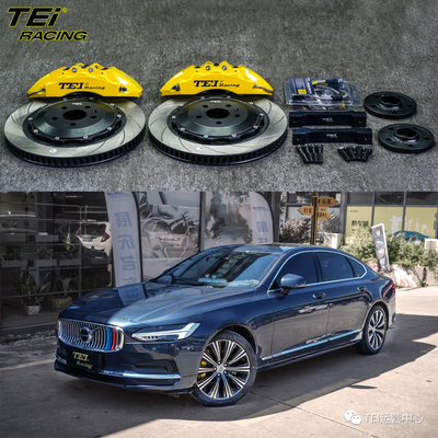 comprar Kit de travagem frontal grande 6 Calibre de pistão com rotor 378x32mm BBK sistema de travagem automático para Volvo S90 19 polegadas carro borda Fabricação em linha