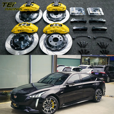 comprar 6 pistões dianteiros e 4 pistões traseiros com pinça de freio E BBK sistema de freio automático Para Cadillac CT5 19 polegadas borda Fabricação em linha