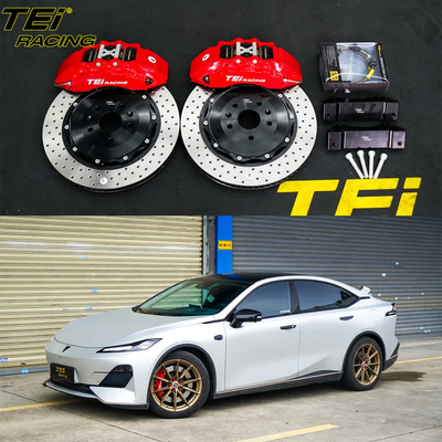 comprar Kit de travagem frontal 6 pistão calibre com rotor 378x32mm sistema de travagem automático BBK para Deepal SL03 19 polegadas carrinho Fabricação em linha