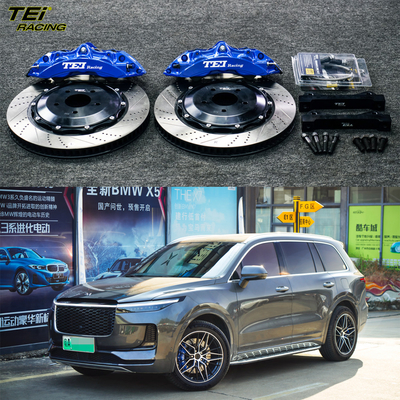 comprar Kit de travagem frontal grande 6 Calibre de pistão com rotor de 378 * 32 mm sistema de travagem automático BBK para Li Auto One 20 polegadas borda de carro Fabricação em linha