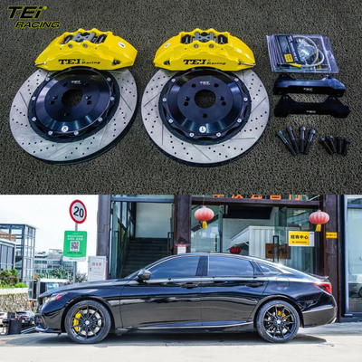 comprar Kit de travagem frontal grande 6 Calibre de pistão com rotor 378x32mm sistema de travagem automático BBK para HONDA INSPIRE 19 polegadas carrinho Fabricação em linha
