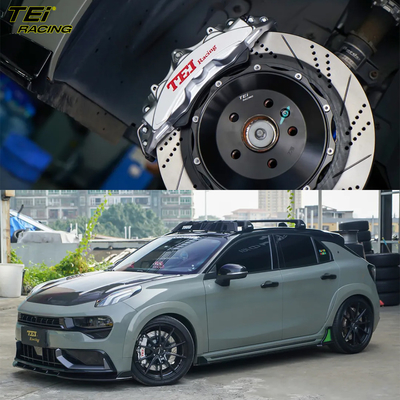 comprar Kit de travagem frontal grande 6 pinças de pistão com rotor 378x32mm BBK sistema de travagem automática para Lynk Co 02HB 19 polegadas carrinha Fabricação em linha