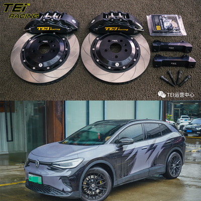 comprar Kit de travagem frontal grande 6 calibre de pistão com rotor 378x32mm BBK sistema de travagem automática para Volkswagen ID.4 20 polegadas carrinha Fabricação em linha