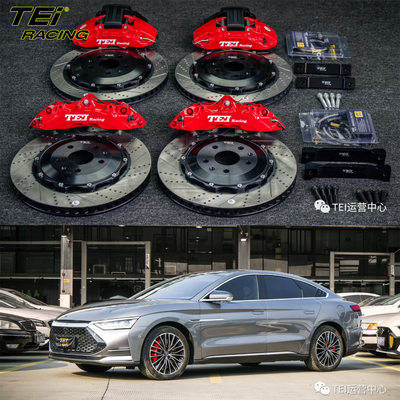 comprar Frente 6 pistão e traseiro 4 pistão calibre BBK sistema de freio automático para BYD HAN 19 polegadas aro Fabricação em linha