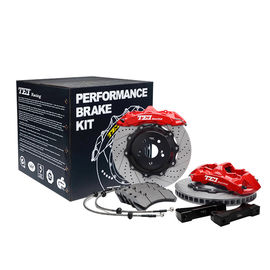 comprar Seis pistões TEI Racing Big Brake Kit feito para Jaguar F-Pace 20 polegadas 405 * 34 rotor perfurado e ranhurado Fabricação em linha