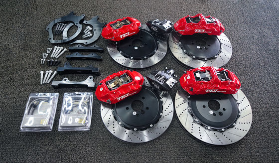 comprar BBK S60 pinça de 6 pistões com 378 * 32mm para Jaguar XFL 20 polegadas na frente e S40 com T pinça elétrica pequena Fabricação em linha
