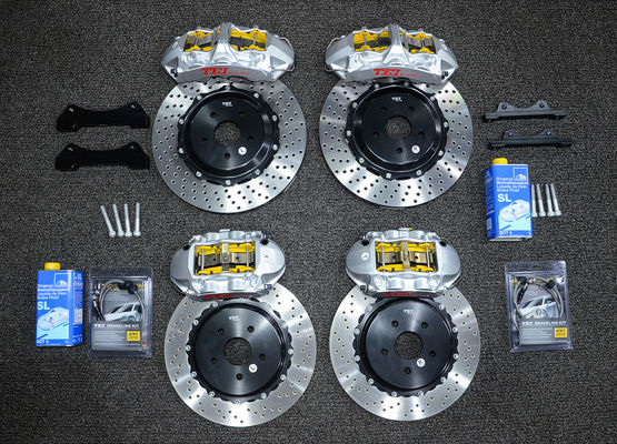 comprar Kit de freios grandes BBK para Toyota Highlander 20 polegadas roda 6 pistão calibre com 405 * 34mm rotor Fabricação em linha