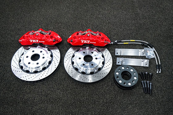 comprar TEI Racing BBK P60NS 6 pistão Forjado duas peças Caliper Kit de travagem Para Cadillac XT5 19 polegadas roda dianteira Fabricação em linha