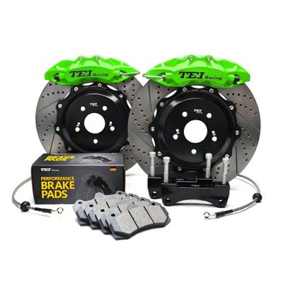 comprar Kit de travagem de disco 378x32mm 6 Calibre de pistão com rotor de 4 peças Kit de travagem grande para Acura CL 1997-1999 Fabricação em linha