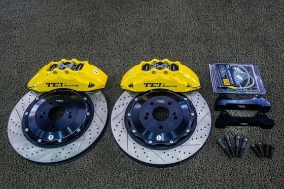comprar Kit de travagem grande forjado frontal 6 pinças de pistão 378x32mm Kit de pinças de travagem de rotor para ACCORD / INSPIRE 2010-2019 19/20