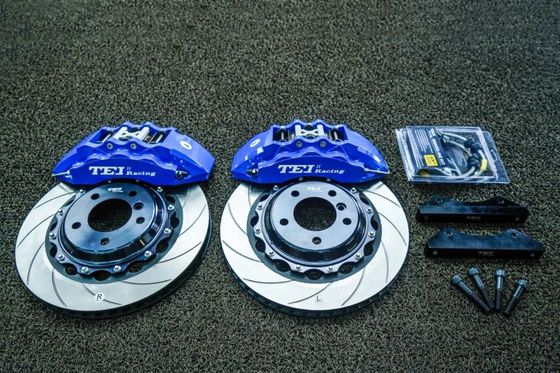 comprar Freio dianteiro com disco de 6 pistões com 355X32MM SLotted Kit de freio grande para BMW F30 F80 F35 2012-2019 18