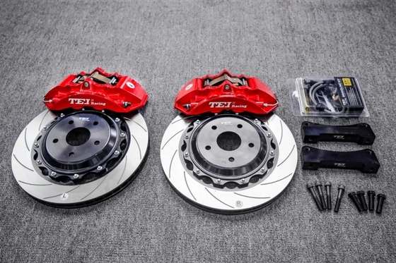 comprar TEI Racing BBK Para Toyota Camry Instalado Kit de freios grandes 4 Calibradores de pistão P40NS Fabricação em linha