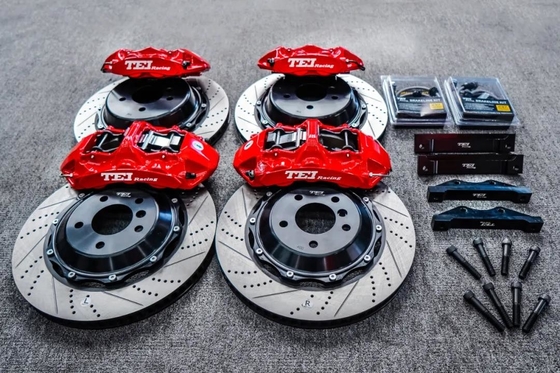 comprar TEI Racing S60 6 pinças de pistão e S40 4 pinças de pistão Kit de freio grande para BMW X6 com freio de estacionamento eletrônico Fabricação em linha