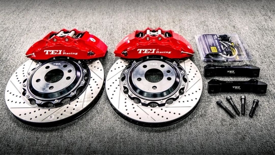comprar TEI Racing P60ES 6 pinças de pistão Kit de freios grande para Audi A4L 18 polegadas roda dianteira Fabricação em linha