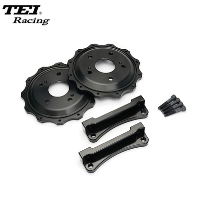 Suporte de kit de freio grande TEI Racing personalizado e chapéu de rotor para todos os modelos de carro Tratamento antiferrugem