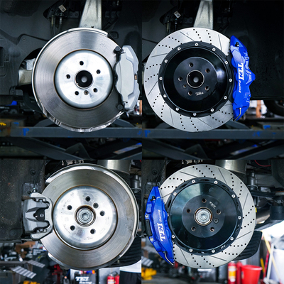 Kit de freio BBK de alto desempenho para BMW Série 6 GT 20 polegadas aro dianteiro de 6 pistões e pinça traseira de 4 pistões para manter a EBP
