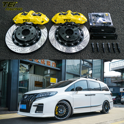 Frente 6 pistão e traseiro 4 pistão calibre BBK sistema de freio automático para HONDA Elysion 20 polegadas aro