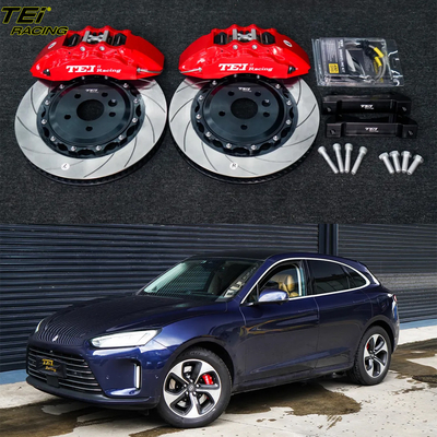 Kit de travagem frontal grande 6 Calibre de pistão com rotor 378x32mm sistema de travagem automático BBK para AITO M5 19 polegadas carrinha