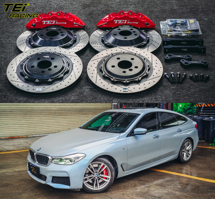 BBK Frente 6 calibre de pot 378 * 32mm rotor e atualização traseira 355mm rotor kit de freio grande sistema de freio automático para BMW G32 19 borda