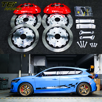 BBK Front 6pot calibre 355 * 32mm rotor e traseiro atualização 324mm kit rotor sistema de freio automático para Ford Focus 18 polegadas aro