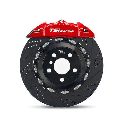 Pinça de freio TEI P40EV 4 pistões BBK Big Brake Kit para Honda Civic EK3 EK4 EK9 ES1 EM2 EP3 FB2 FB4 FC1 FK7 FK8 FL1