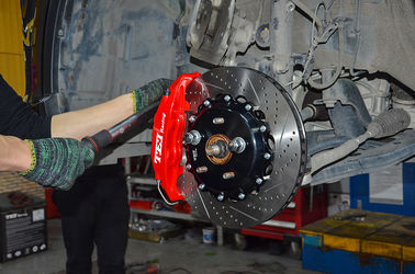Quatro pistão TEI Racing Big Brake Kit para a roda de Toyota RAV4 Front Wheel 18inch