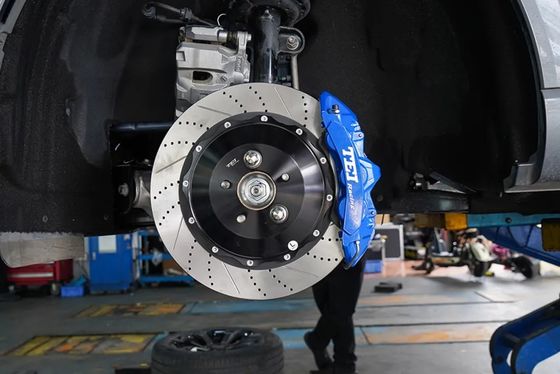 Rotor forjado do disco do compasso de calibre 405x34mm do jogo 6 do freio potenciômetro grande para o EXPLORADOR de FORD 2015-2020 22&quot; roda