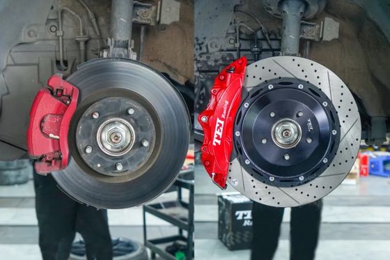 Rotor exalado 378x32mm do disco de Front Brake Caliper Kit With para MAZDA6 ATENZA 2017-2021 20/21/22&quot; roda