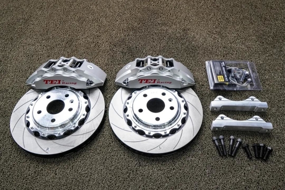 Compassos de calibre TEI Racing Big Brake Kit do pistão de P60ES 6 para Cadillac CT5 CT4