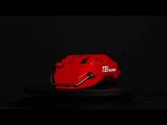 Pinça de freio TEI SR6 peças de carro de desempenho 6 pistões BBK R17 R18 Kit de freio de atualização de roda de carro para